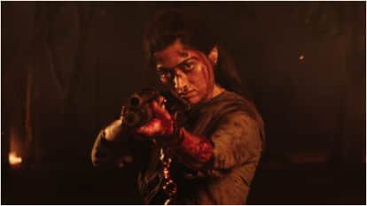 mysaa teaser Out now rashmika mandanna new avatar pan india action film