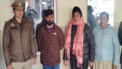 hotel owner was extorted for Rs One crore his cousin and his female friend have been arrested in Meerut