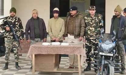 Bihar Crime: Major action against drug trafficking in the border area in jogbani news in hindi