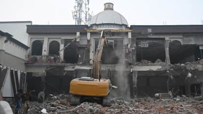 BDA demolished Beg wedding hall in Bareilly
