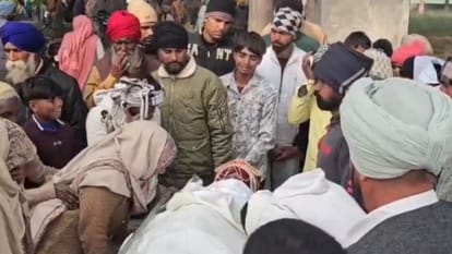 गांव में पसरा मातम
