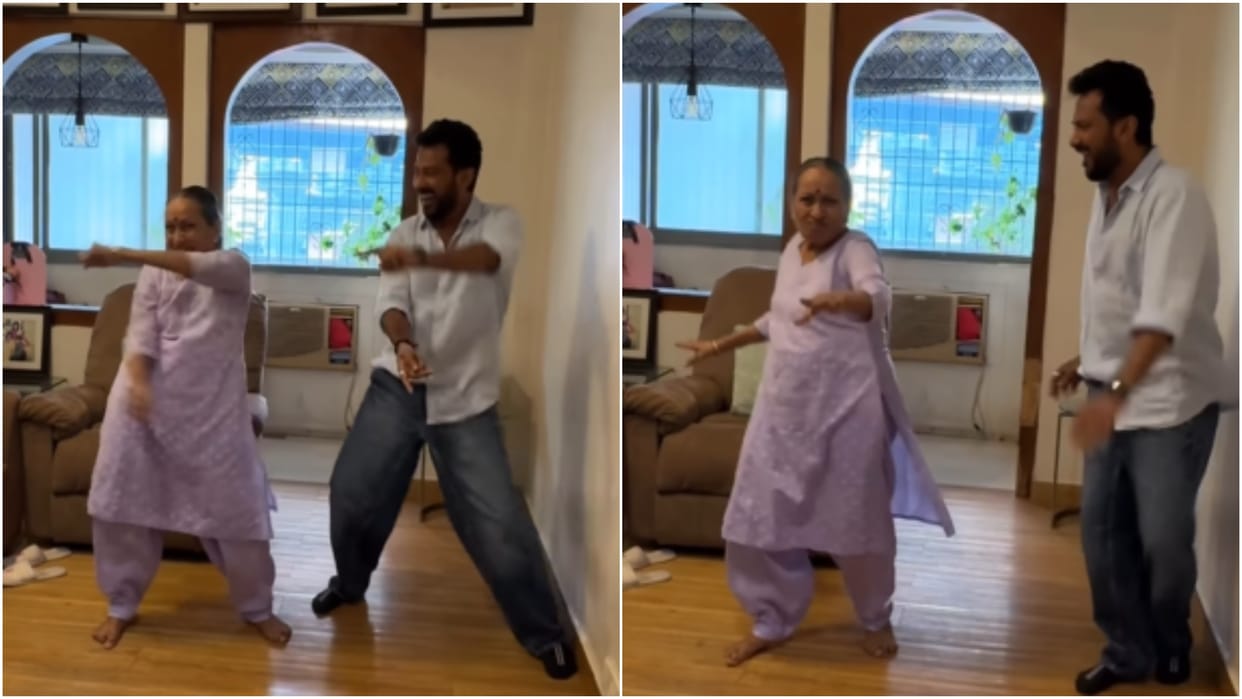 rupali ganguly mother rajani dances on dhurandhar song shararat dance video gets viral vijay ganguly