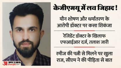 FIR registered against resident doctor accused of harassment and religious conversion KGMU lucknow