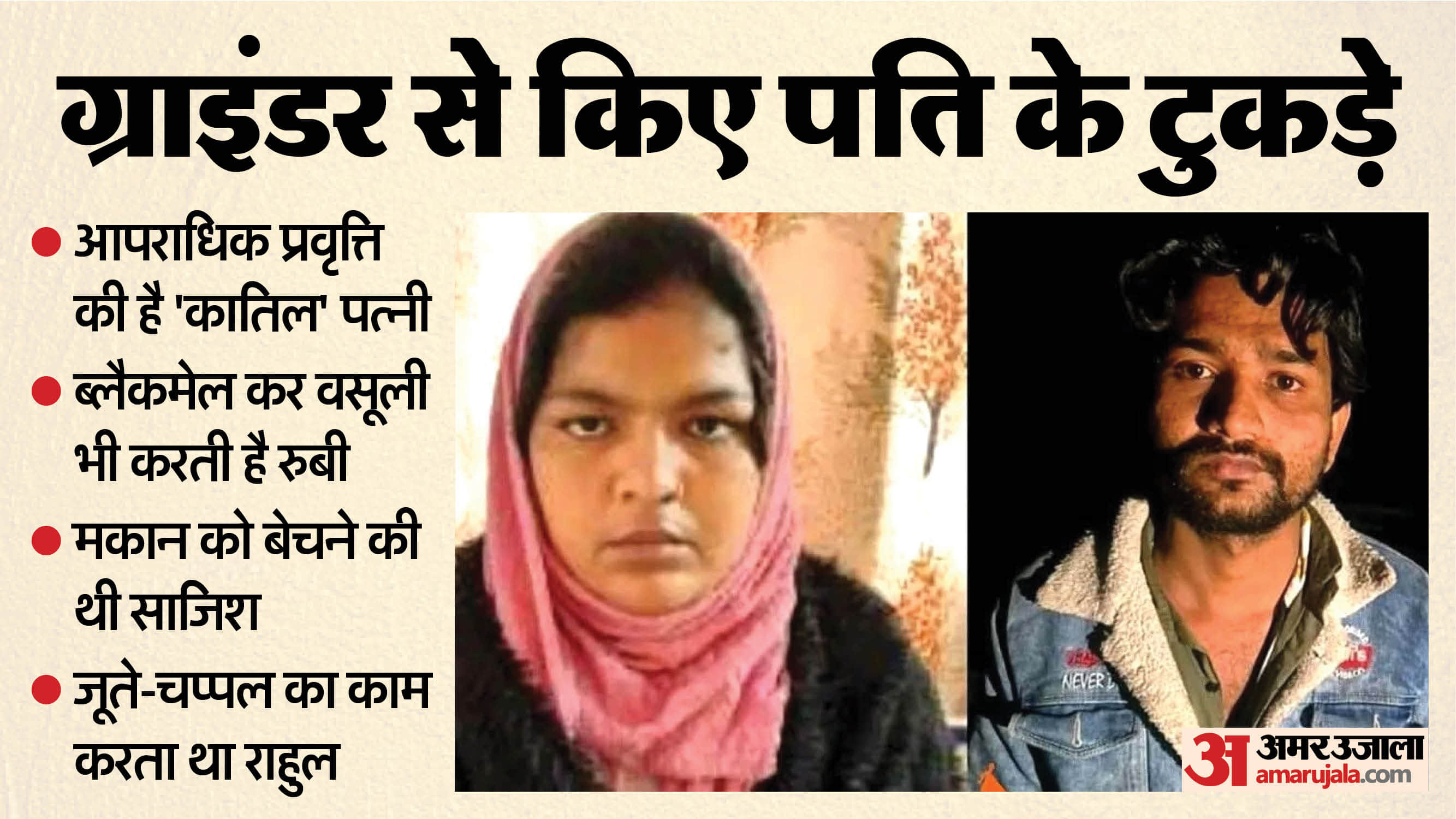 Sambhal Rahul murder Case Gaurav and Ruby had only become close about three months ago