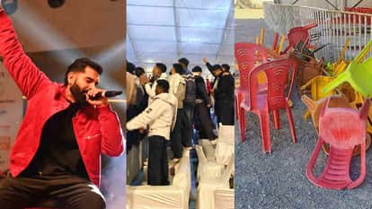 Nainital News Chaos at Winter Carnival star night Parmish Verma show stopped for 15 minutes