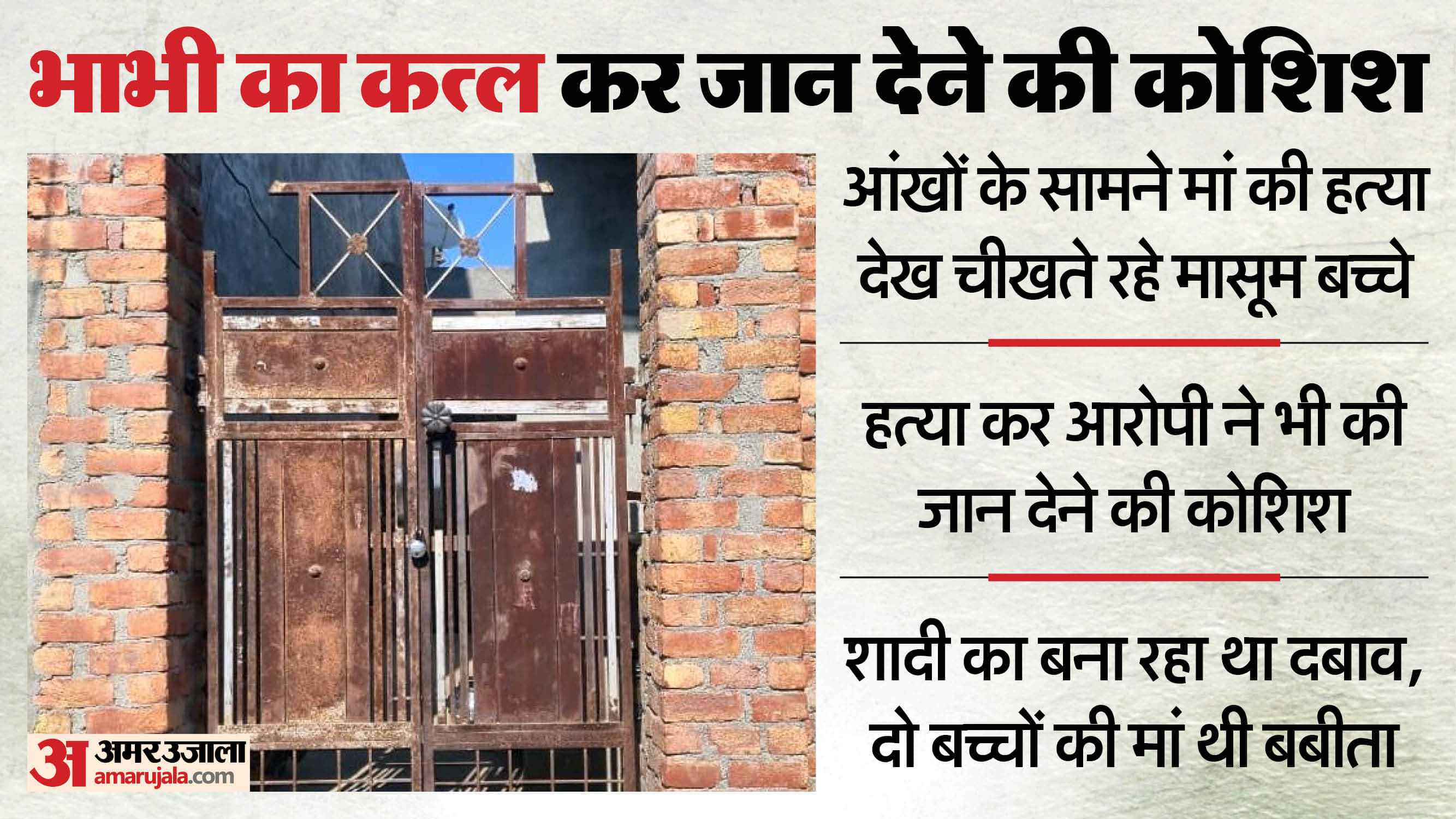 Bhiwani News: Man Kills Sister-in-Law Over Love Affair Tries to End His Own Life