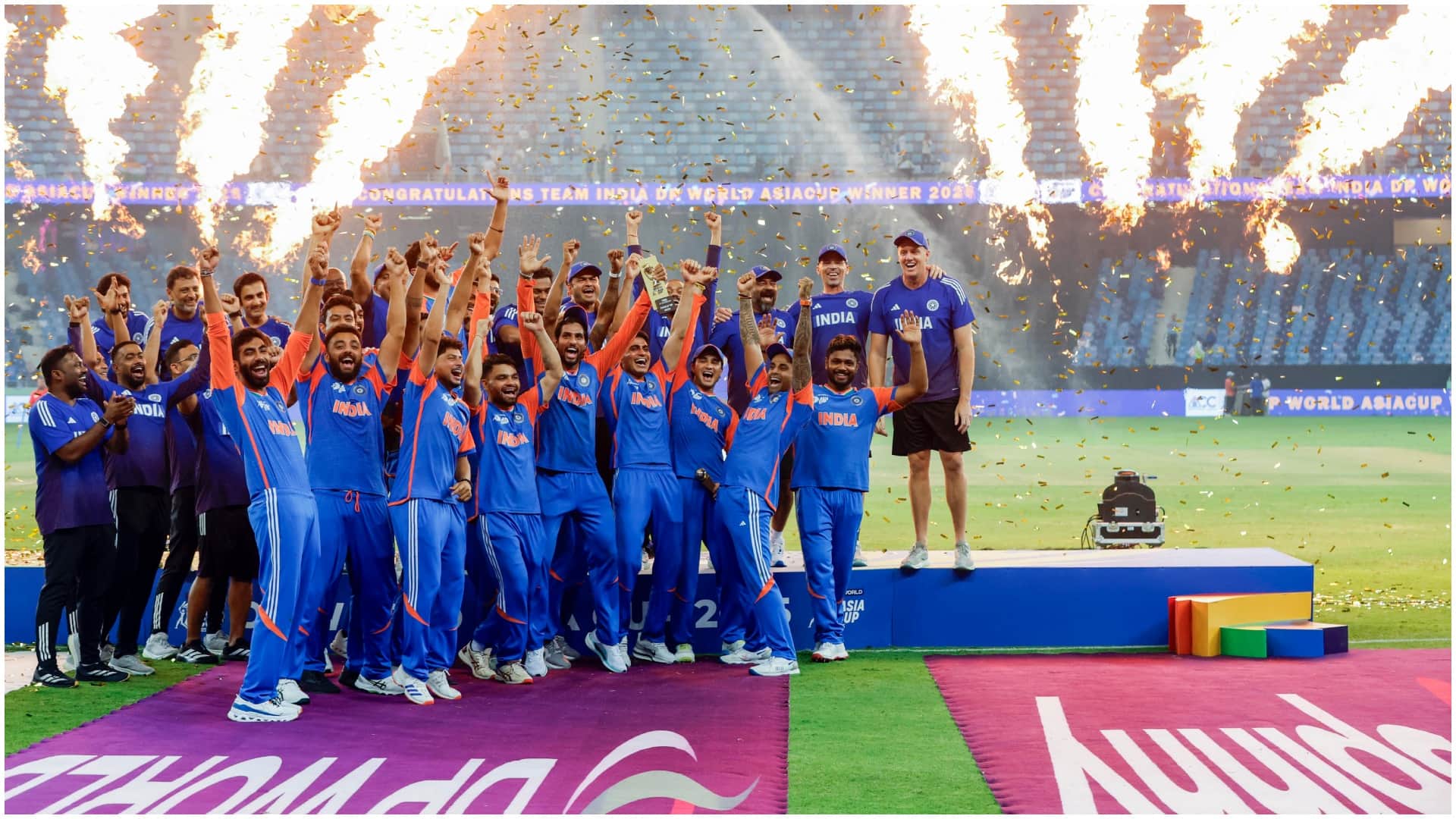 year ender 2025 india cricket four trophy glory