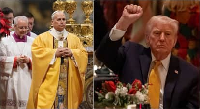 Faithful return to Bethlehem, Pope Leo XIV celebrates his first Christmas; Trump and Melania calls with kids