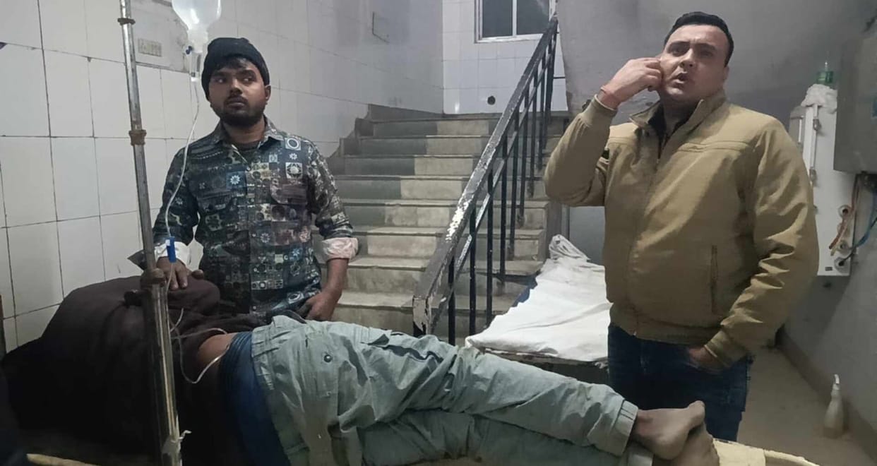 vaishali car dispute fortuner stabbing chandrashekhar kumar death
