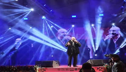 Pawandeep Rajan and B Praak stole the show at the carnival evening in nainital