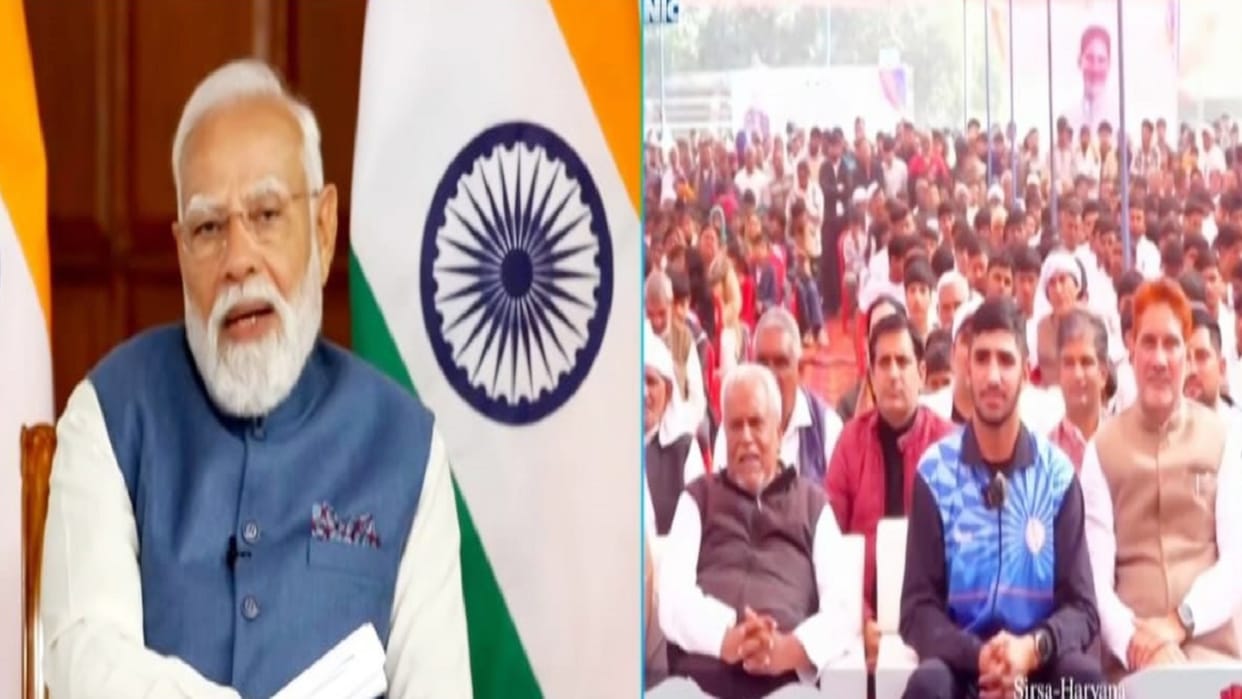 Neeraj said to PM: How are you sir Modi replied I'm just like you excellent arrangements at sports festival