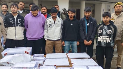 रामपुर पुलिस ने पकड़े ठगी के आरोपी