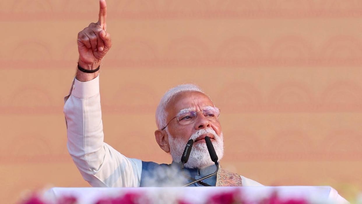 National Inspiration Site: Modi lashed out at Congress and its allies, saying they have always insulted great