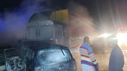 Three Died in road accident at Haryana