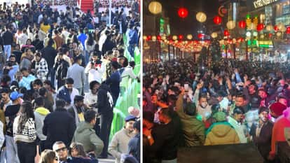 Himachal Millions of tourists arrive to celebrate Christmas 7865 tourist vehicles entered in a single day