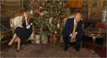 US The best First Lady Trump stammered while saying this and what his wife Melania said next made headlines