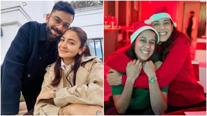 Christmas 2025 celebration by indian cricketers virat kohli smriti mandhana sanju samson jemimah rodrigues