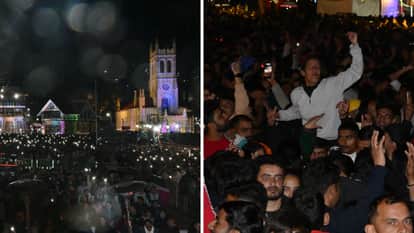 Shimla Winter Carnival second day Thursday traditional Naati dance on Mall Road