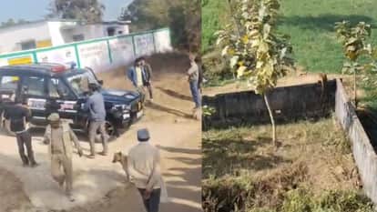 Lalitpur: Leopard enters Chirakondar Primary School, one injured in attack, panic grips village
