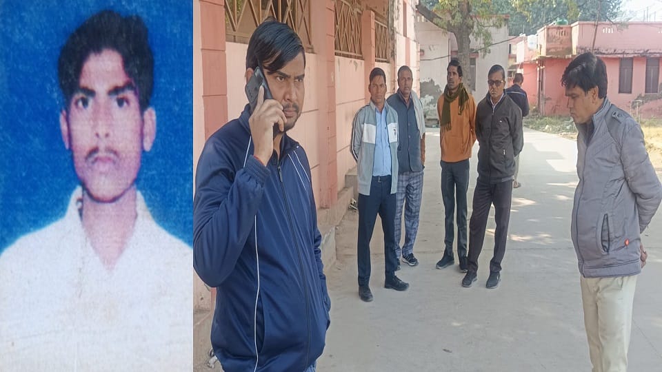 young man committed suicide by hanging himself, causing chaos in family