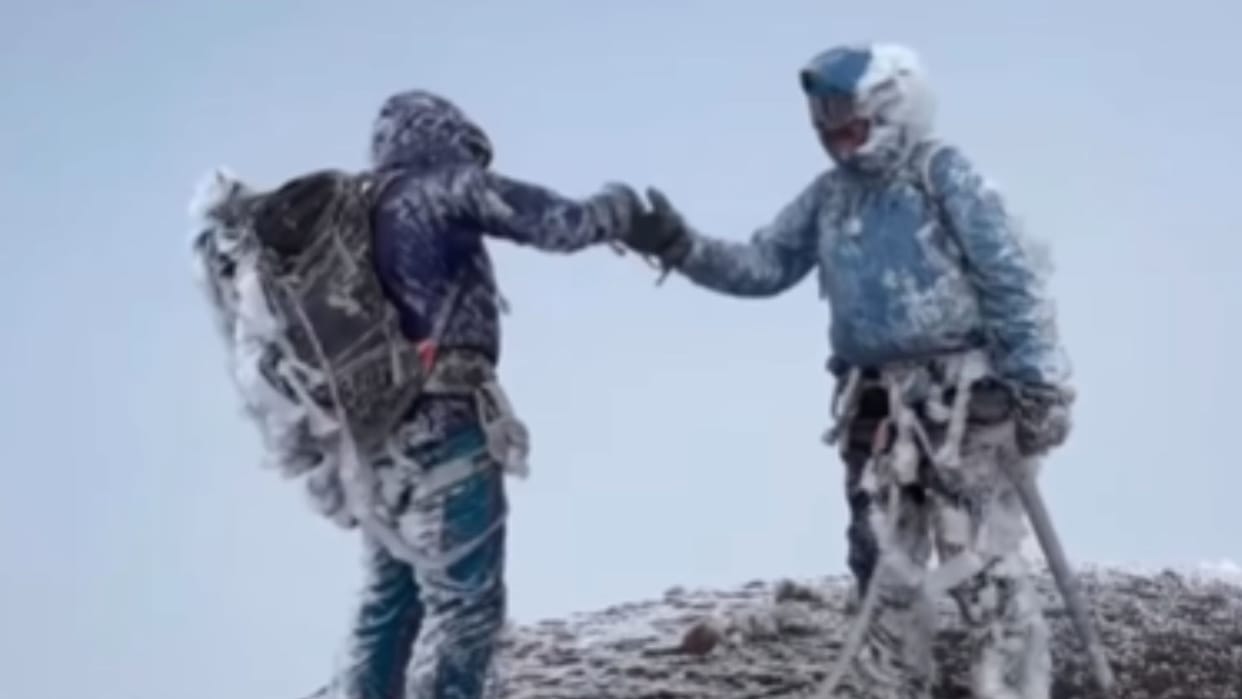 Indian Mountaineer Narendra Kumar And Team Scale Mexico Highest Peak Pico de Orizaba