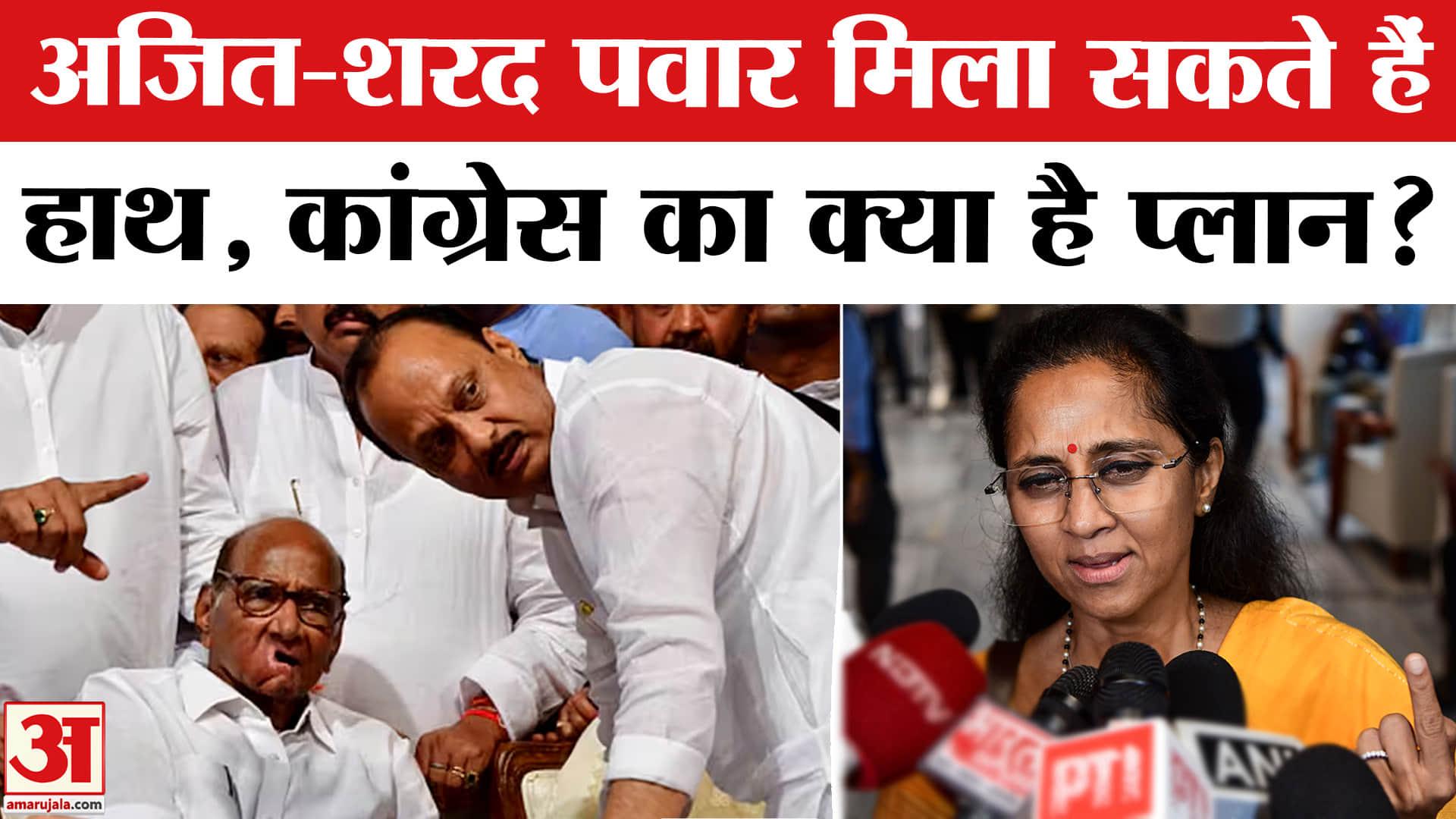 BMC Election: Is the rivalry between Sharad and Ajit Pawar over? Amar Ujala | Municipal elections 20