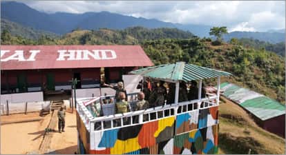 Joint exercise of Assam Rifles and Army on China border, Test of rapid military deployment by helicopter