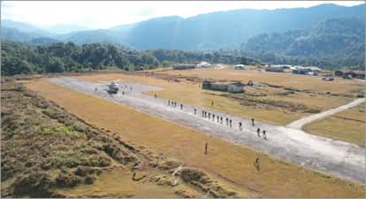 Joint exercise of Assam Rifles and Army on China border, Test of rapid military deployment by helicopter