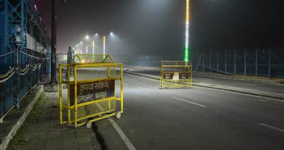 Kanpur Ganga Barrage accident Nighttime checking stopped after policemen were run over DM RTO forgot campaign