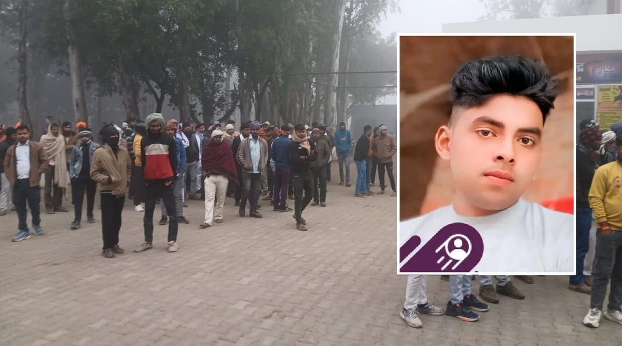 Kannauj  BSc student dies gym owner accused of giving him performance enhancing powder family protest