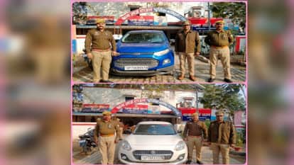 Two cars belonging to students performing stunts at KP Ground have been seized; the video had gone viral