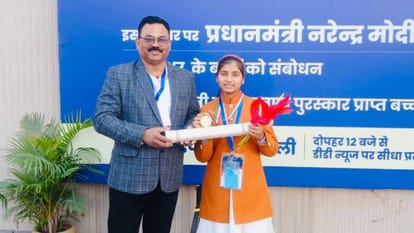 Barabanki daughter Pooja Pal honoured by President and PM Modi also encouraged her