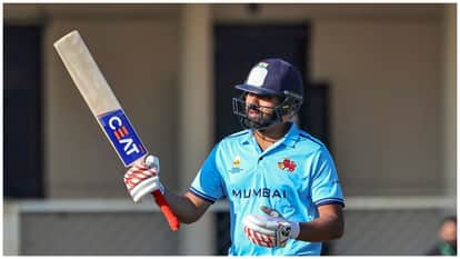 Vijay Hazare Trophy: Rohit Sharma out for golden duck in Jaipur as disappointed fans leave stadium