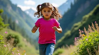 Hamirpur seven-year-old girl got upset and ran away from home after being refused permission to watch cartoons