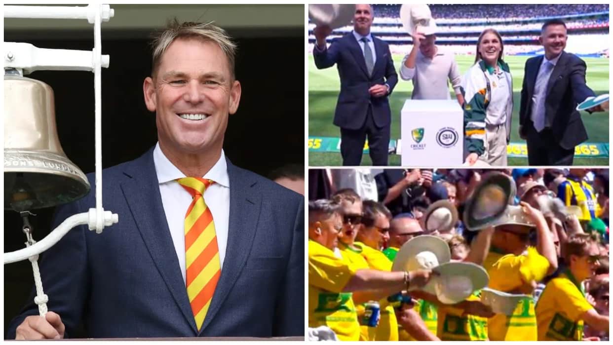 Shane Warne remembered at 3:50 pm as Australia pays tribute to Cap No. 350; Vaughan, Ponting fans photos