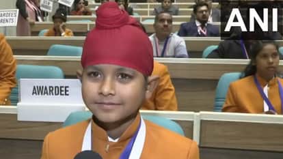 Shravan Singh of Firozpur awarded with Pradhan Mantri Rashtriya Bal Puraskar in Delhi