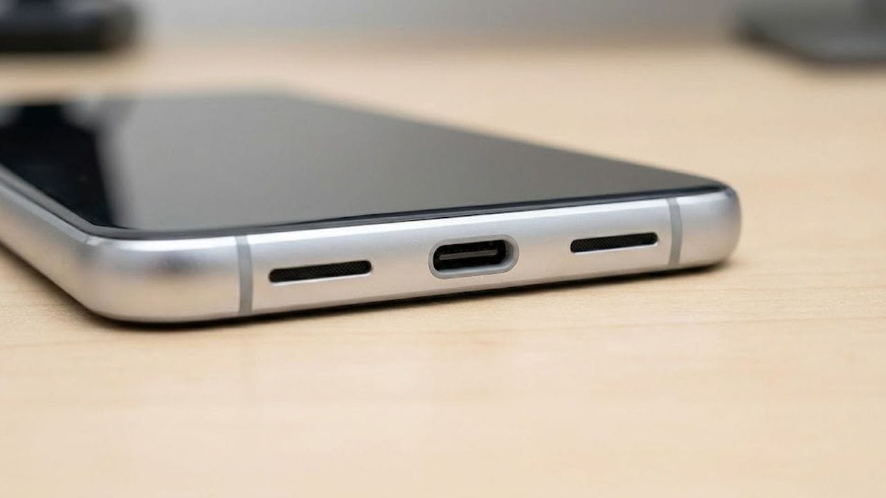 Smartphone Type-C Port