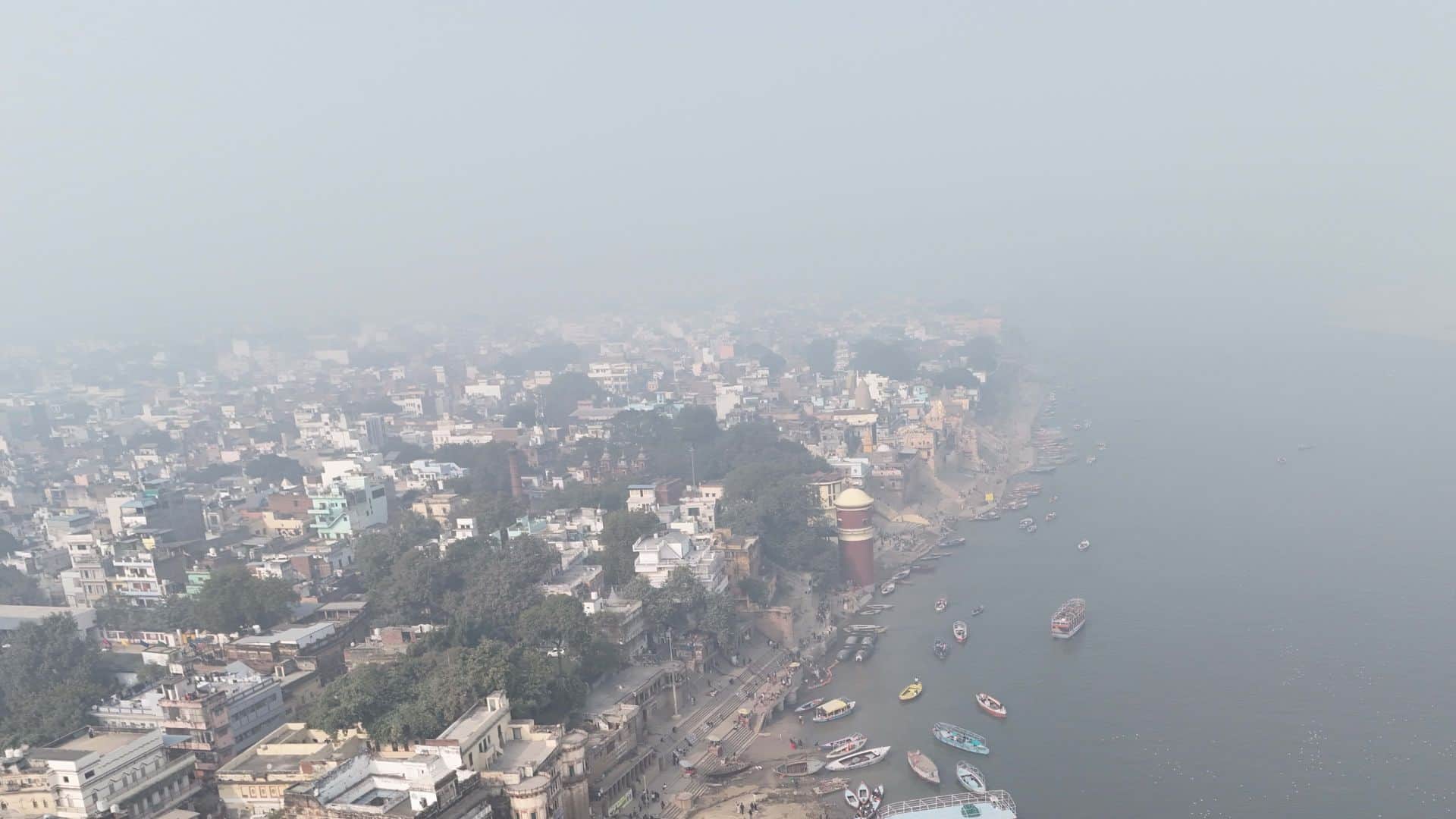 Varanasi Weather cold winds temperature fluctuated by up to 11 degrees in 6-hour intervals