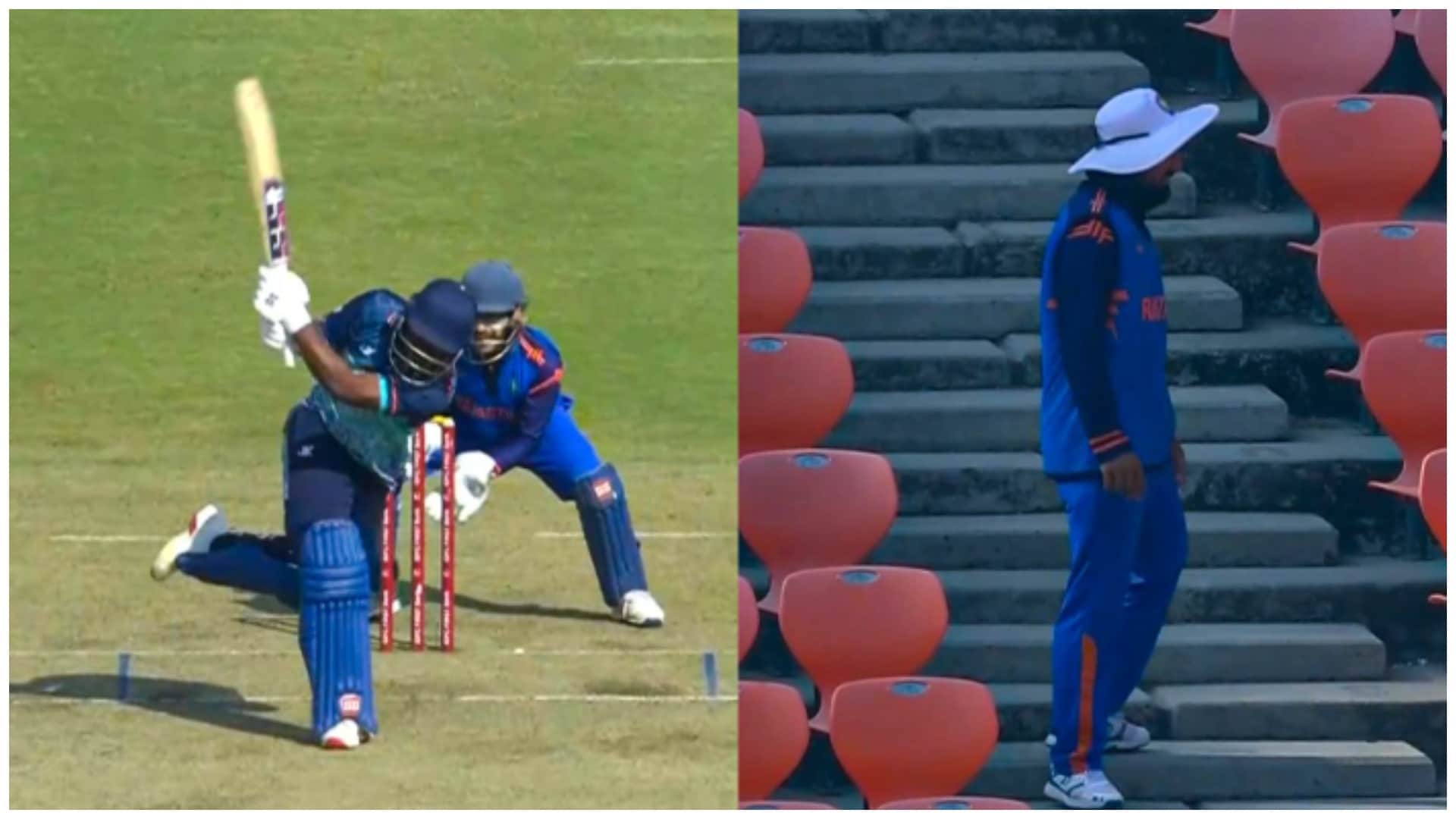 Vijay Hazare Trophy: Play halted in Ahmedabad after ball lost in empty stands during Jharkhand vs Rajasthan