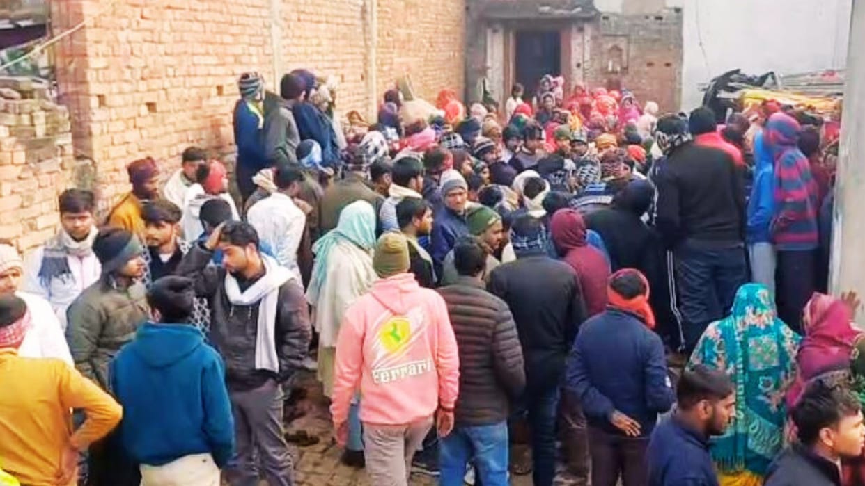 young man fell from the bonnet of tractor and was run over resulting in his death in mirzapur