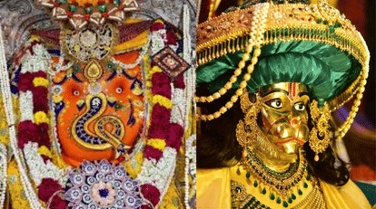 indore news: devotees throng khajrana ganesh and ranjit hanuman temple on new year 2026