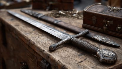 Medieval Weapons discovered polish lake lednica piast dynasty