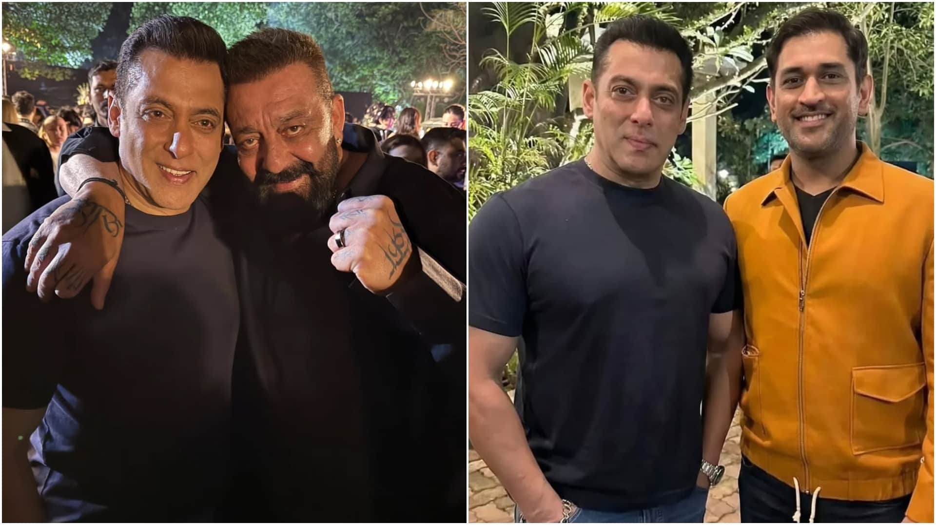 salman khan 60th birthday bash panvel farm house sanjay dutt ms dhoni inside pictures