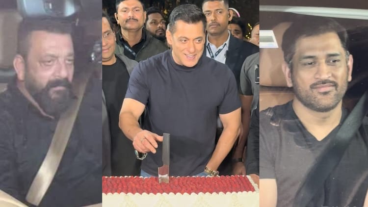 सलमान ने पैपराजी संग काटा केट, जन्मदिन मनाने फॉर्महाउस पहुंचा खानदान; धोनी-संजू समेत कई सेलेब्स जश्न में शामिल – Salim Khan And Family Arrived At Farmhouse To Celebrate Salman Khan 60th Birthday