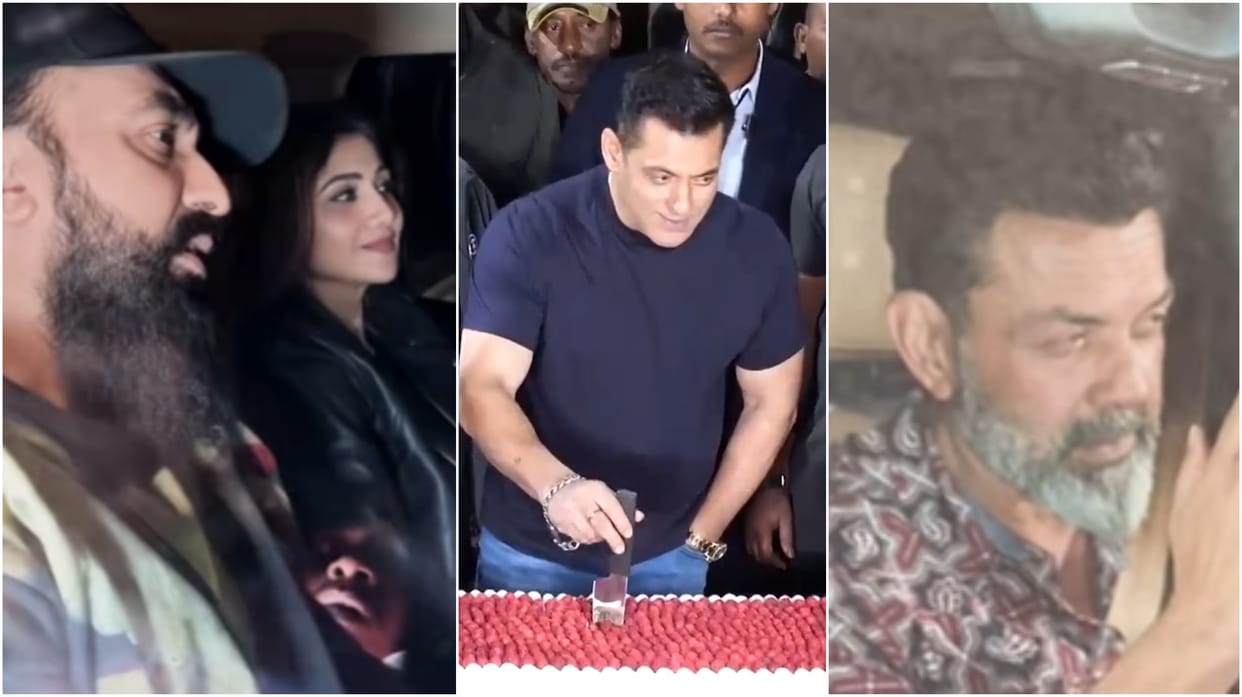 salman khan birthday bash bobby deol sonakshi sinha reaches panvel farmhouse