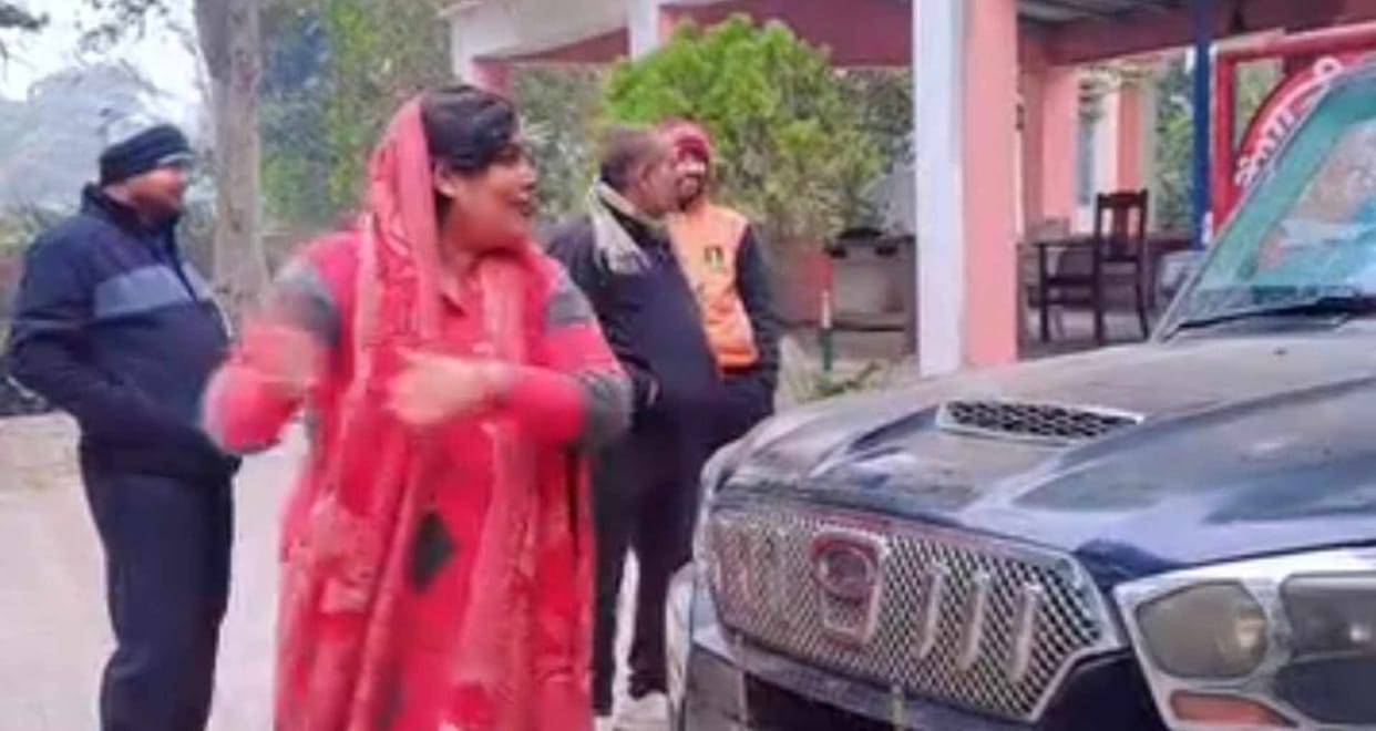 vaishali police station digital creator reel video public friendly policing controversy