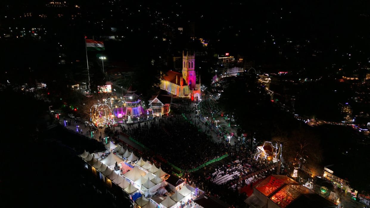 80 percent of hotel rooms in Shimla are booked for weekend bookings for New Year are ongoing