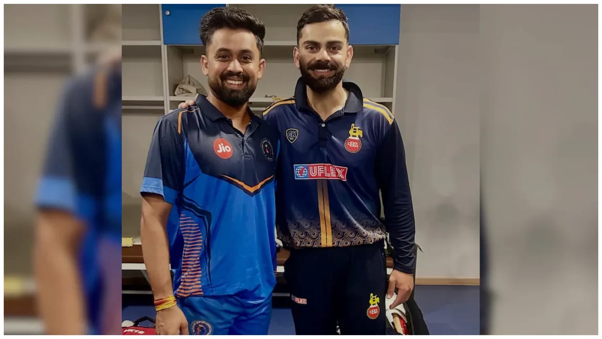 Virat Kohli’s Heartwarming Gesture for Gujarat Spinner After Dismissal in Vijay Hazare Trophy