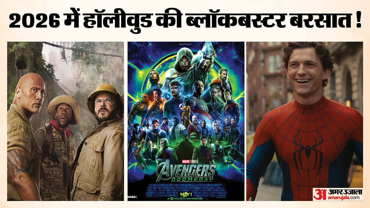 hollywood movies 2026 spiderman brand new day avengers jumanji 3 street fighter toy story releasing in 2026