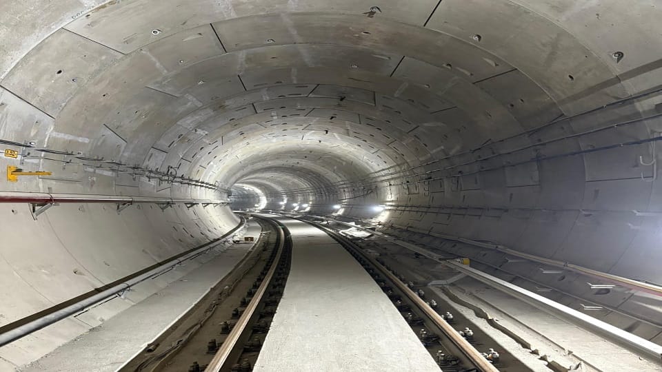 Agra Metro: Work on up line from ISBT to Mankameshwar has been completed